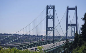 Tacoma Narrows Bridge. (PHOTO COURTESY WSDOT)