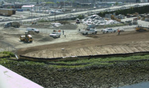 Cleanup efforts at the former American Plating site began in May as part of a long-term vision to turn the 1.7-acre parcel of land at the head of Thea Foss Waterway into a public park. (PHOTO COURTESY CITY OF TACOMA)