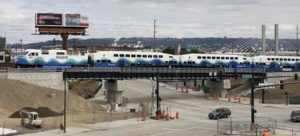 The City of Tacoma and Sound Transit are looking for an artist or artist team to create gateway artwork for the south entry to downtown Tacoma at Pacific Avenue and South 26th Street. (PHOTO COURTESY SOUND TRANSIT)