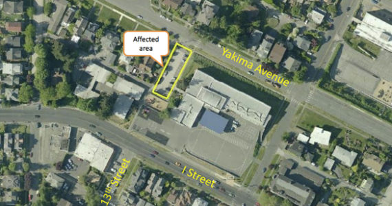 The site of Mr. Dahl Drive. (IMAGE COURTESY CITY OF TACOMA)