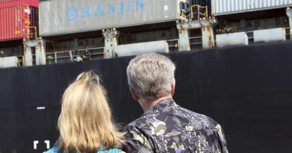 The Port of Tacoma will offer free guided boat tours next month to give visitors a ship-side view of one of North America's largest container ports. (FILE PHOTOS COURTESY PORT OF TACOMA)