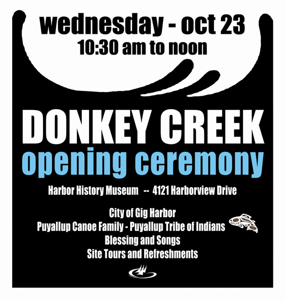 Grand Opening ceremony ahead for Gig Harbor Donkey Creek restoration project