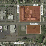 Pierce County has proposed a plan to build a new Pierce County General Services Building on the site of the former Puget Sound Hospital, which is located near South 36th Street and Pacific Avenue. (IMAGE COURTESY PIERCE COUNTY)