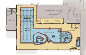 The City of Tacoma and Metro Parks Tacoma will spend nearly $6 million on a new swimming pool and aquatics center at the People's Community Center in Tacoma's Hilltop neighborhood. (IMAGE COURTESY CITY OF TACOMA / METRO PARKS TACOMA)