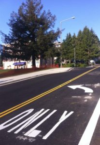 Streets have re-opened and traffic is moving again along South 17th Street and Jefferson Avenue near the University of Washington campus in downtown Tacoma. The area was closed for approximately four months in order to complete a $2 million street realignment project. (PHOTO BY TODD MATTHEWS)