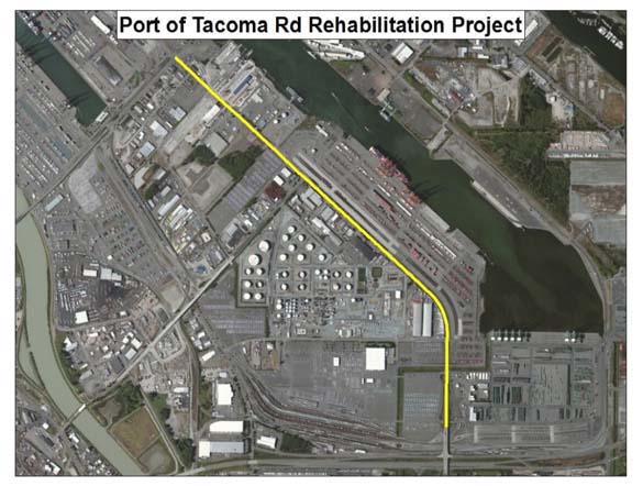 Open house May 26 for major Port of Tacoma Road project