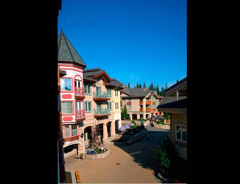 This “urban village” in British Columbia in one of many housing models. (Photo by Morf Morford)