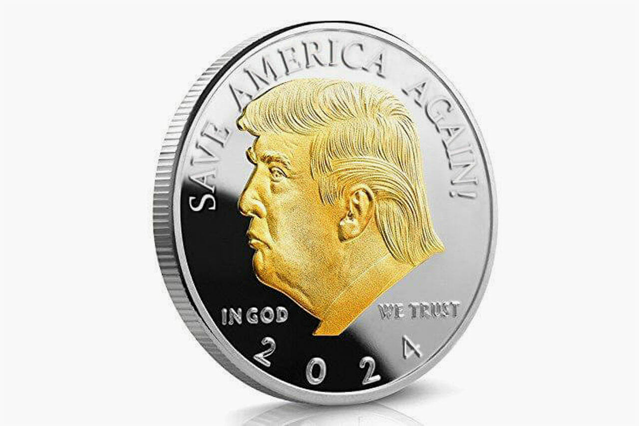 Trump 2024 Coin Reviews Gold and Silver Plated President Save America