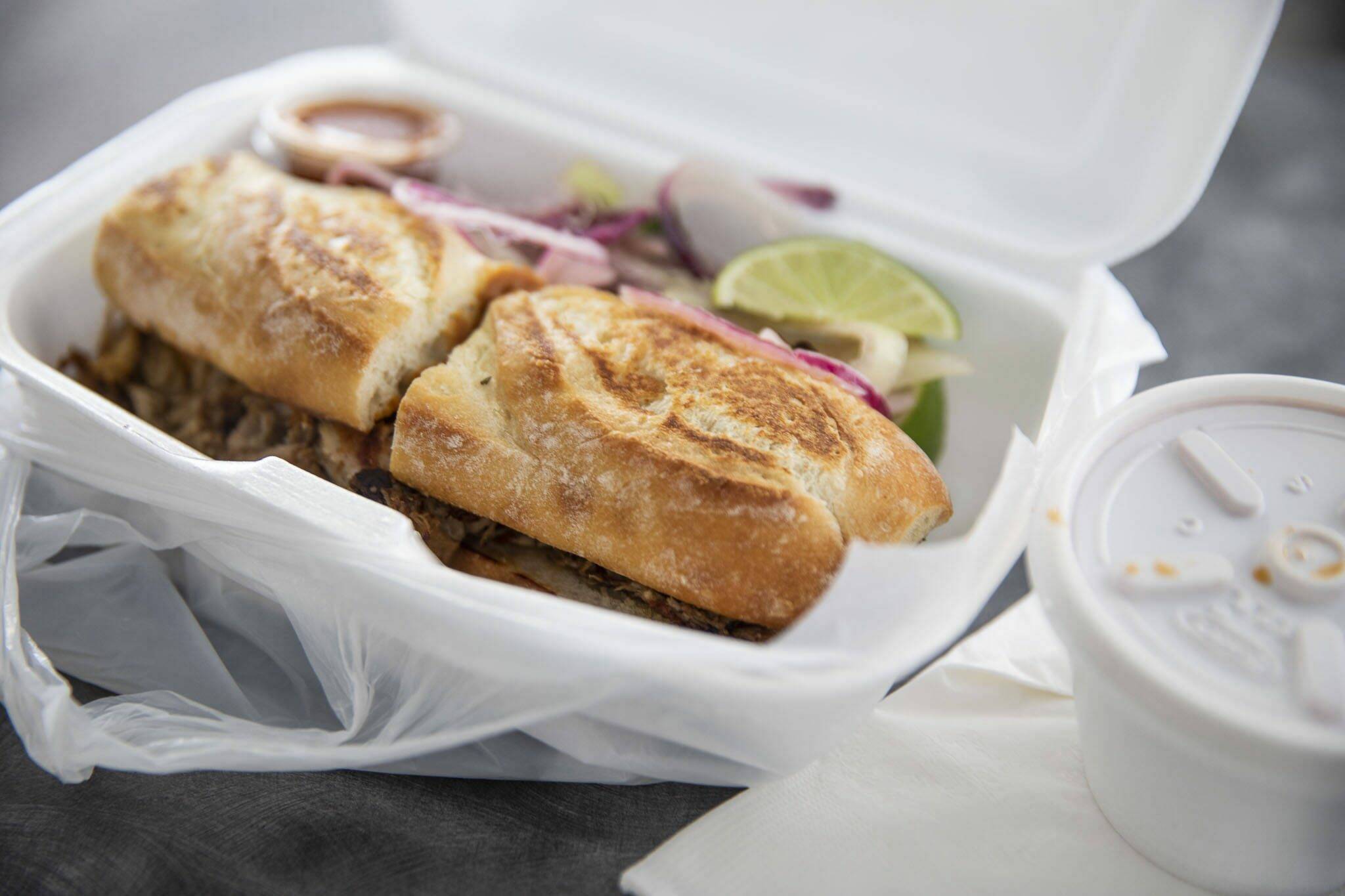 Sound Publishing file photo
Food in a foam takeout container.