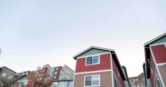 Apartment buildings in Tacoma’s Stadium District. (Jason Finn/Shutterstock)