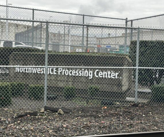 Grace Deng/Washington State Standard
Northwest ICE Processing Center.