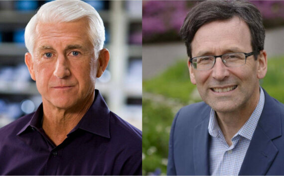 Photos courtesy of campaigns
Republican Dave Reichert, left, and Democrat Bob Ferguson, right, are competing in Washington’s 2024 governor’s race.