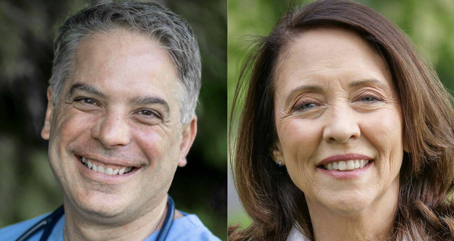 Photos courtesy of campaigns
The candidates in the 2024 Washington state U.S. Senate race: Republican Raul Garcia, left, and incumbent Democratic U.S. Sen. Maria Cantwell.