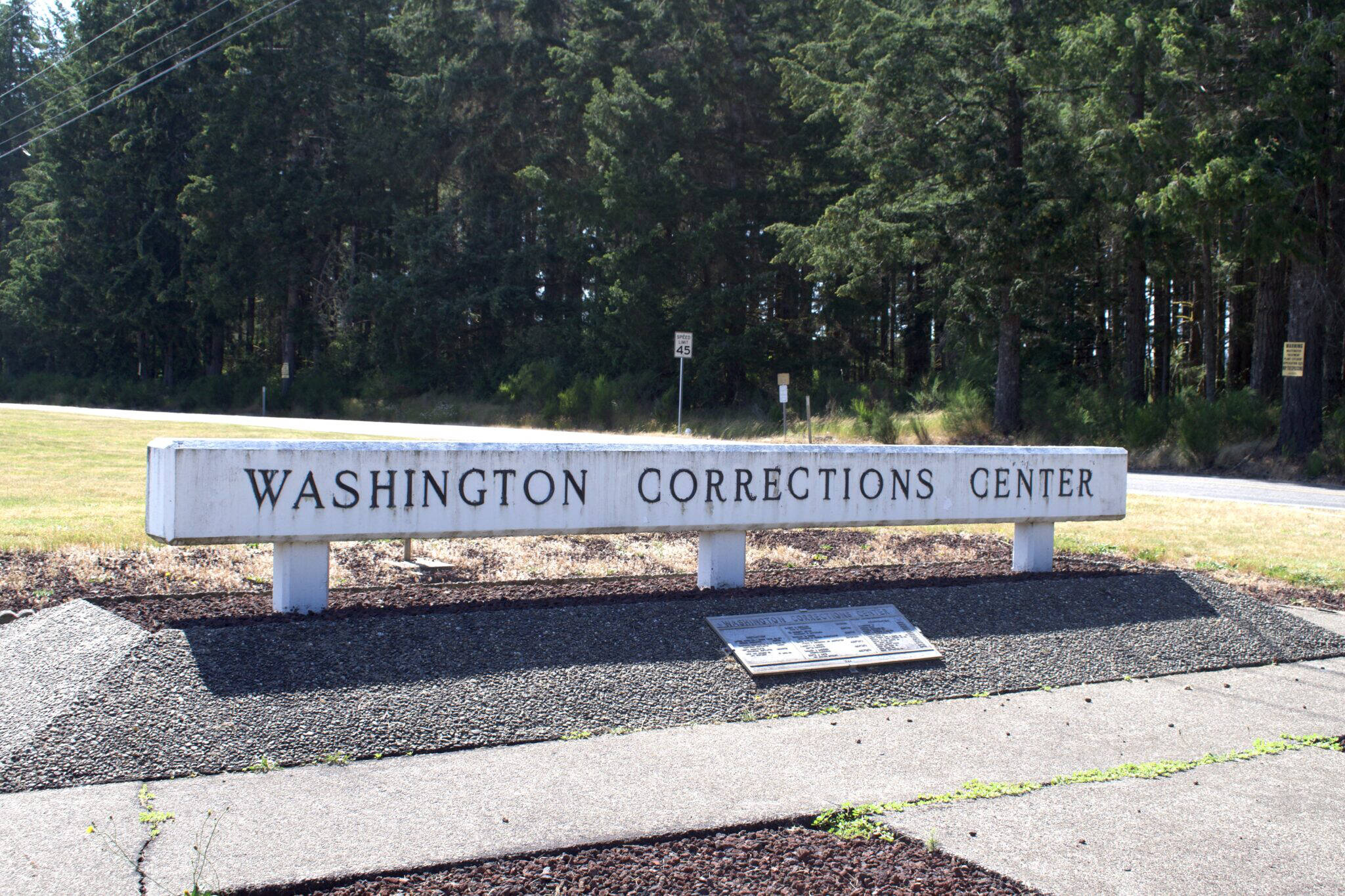 Washington Corrections Center, a prison in Shelton. (Grace Deng/Washington State Standard)