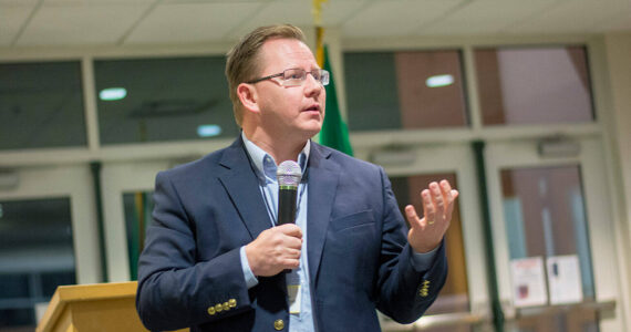 State Superintendent of Public Instruction Chris Reykdal. (File photo)