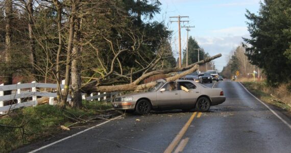 Many cars, garages, homes, and other property were heavily damaged by the Nov. 2024 bomb cyclone. Sound Publishing file photo