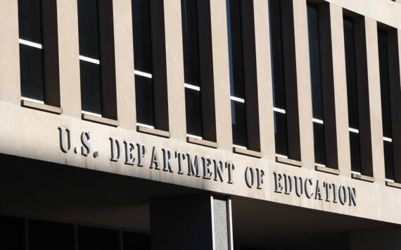 The Lyndon Baines Johnson Department of Education Building pictured on Nov. 25, 2024. (Photo by Shauneen Miranda/States Newsroom)